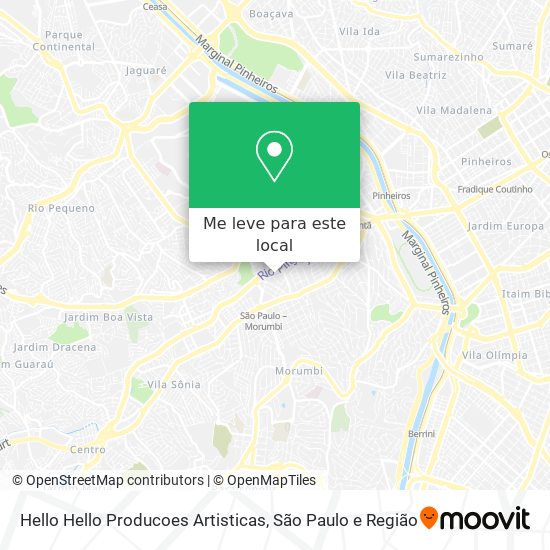 Hello Hello Producoes Artisticas mapa