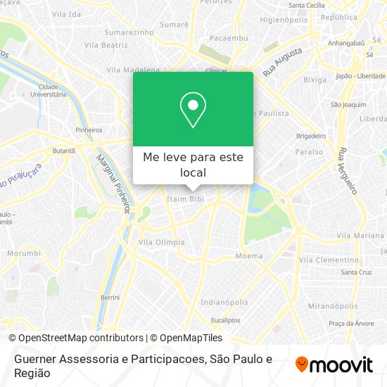 Guerner Assessoria e Participacoes mapa