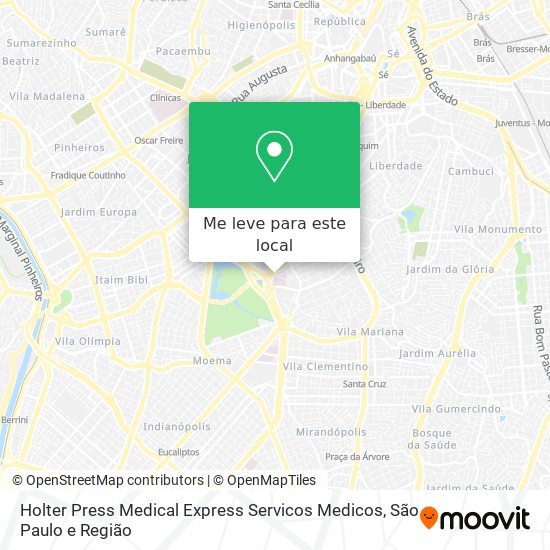 Holter Press Medical Express Servicos Medicos mapa