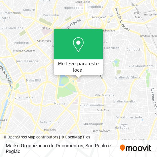 Marko Organizacao de Documentos mapa