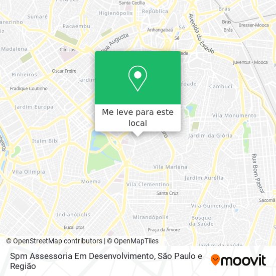 Spm Assessoria Em Desenvolvimento mapa
