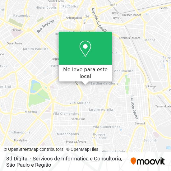 8d Digital - Servicos de Informatica e Consultoria mapa