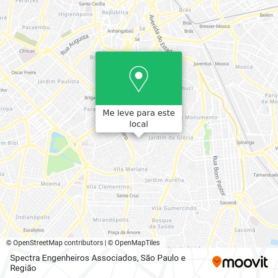 Spectra Engenheiros Associados mapa