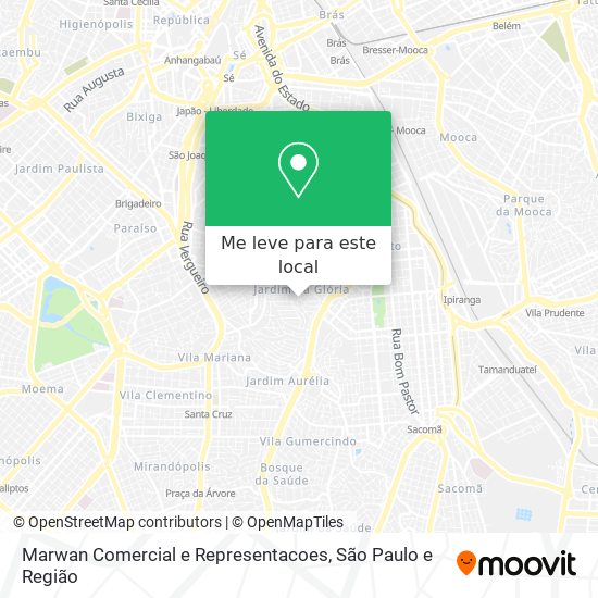 Marwan Comercial e Representacoes mapa