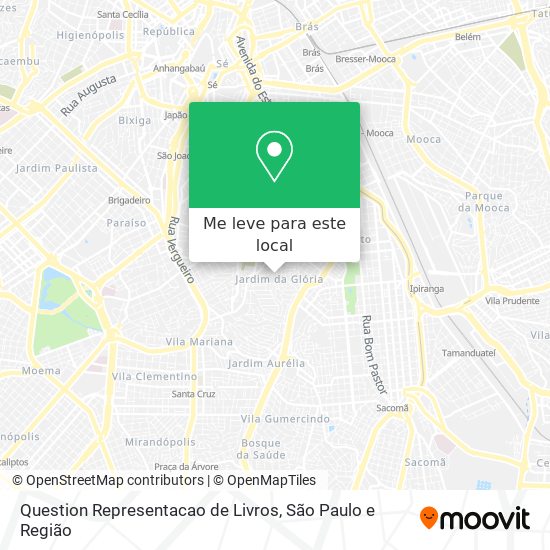 Question Representacao de Livros mapa