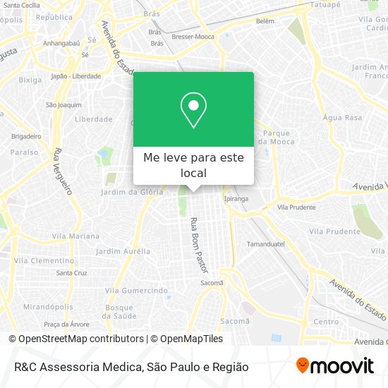 R&C Assessoria Medica mapa