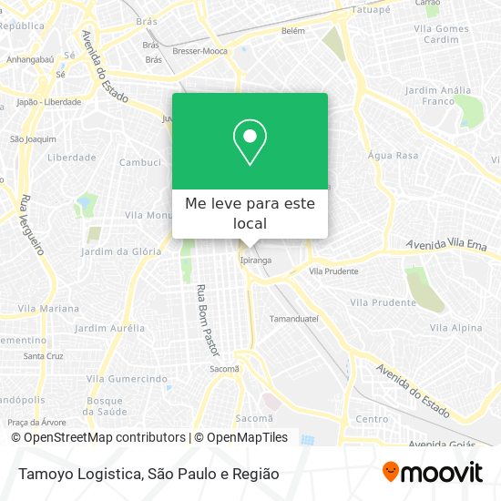 Tamoyo Logistica mapa