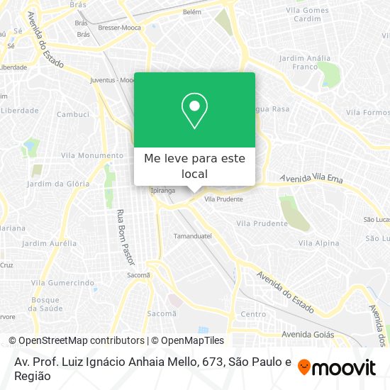 Av. Prof. Luiz Ignácio Anhaia Mello, 673 mapa