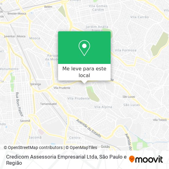 Credicom Assessoria Empresarial Ltda mapa