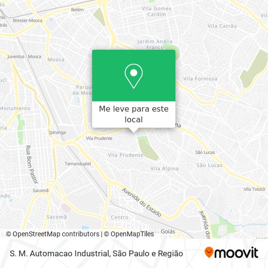 S. M. Automacao Industrial mapa