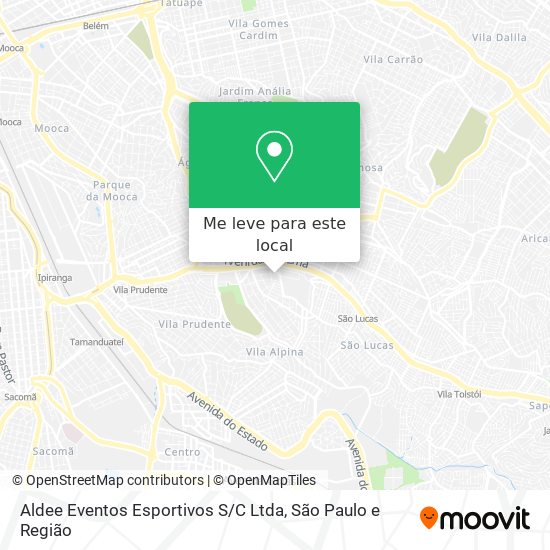 Aldee Eventos Esportivos S / C Ltda mapa