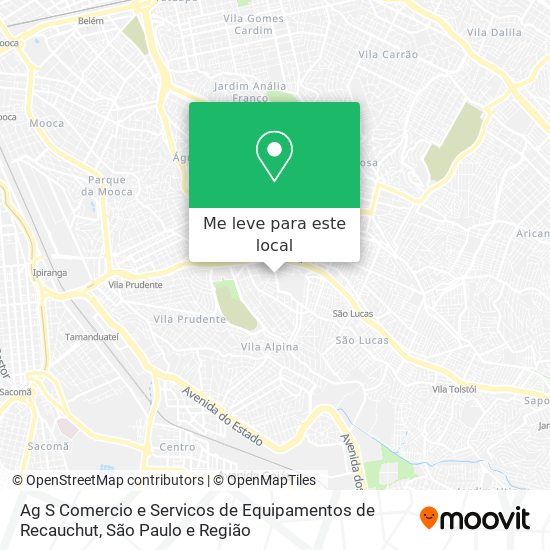 Ag S Comercio e Servicos de Equipamentos de Recauchut mapa