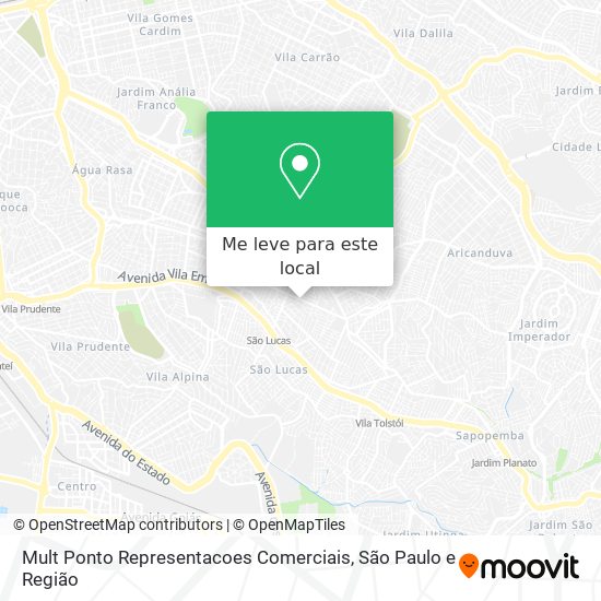 Mult Ponto Representacoes Comerciais mapa