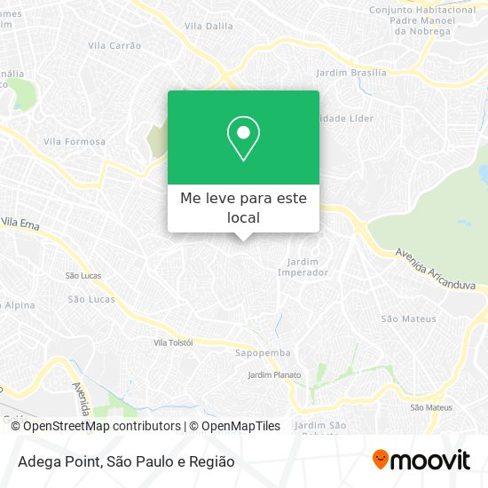 Adega Point mapa
