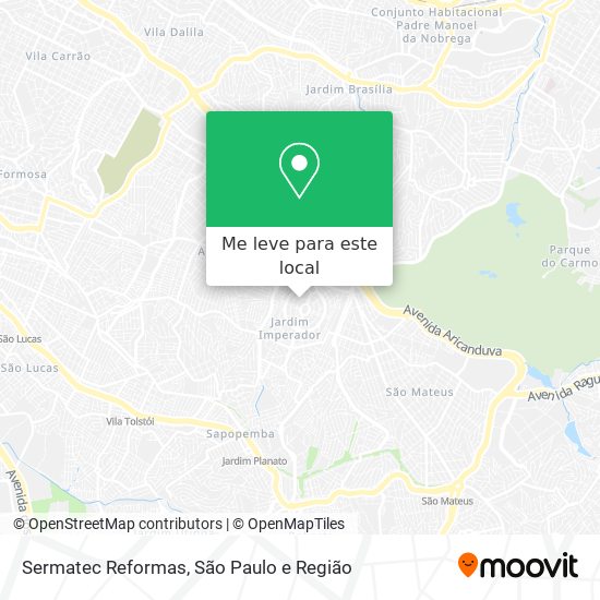 Sermatec Reformas mapa