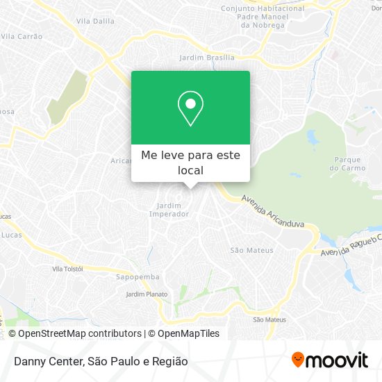Danny Center mapa