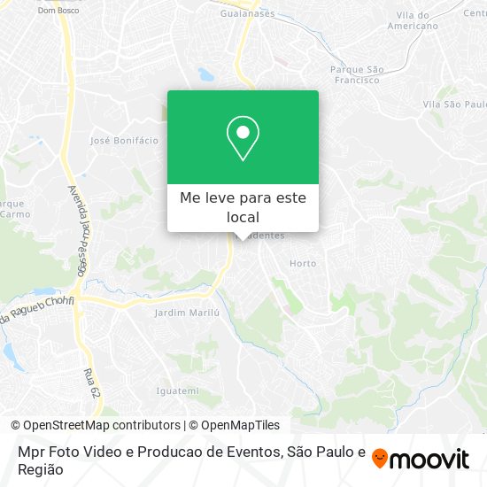 Mpr Foto Video e Producao de Eventos mapa