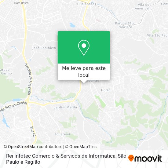 Rei Infotec Comercio & Servicos de Informatica mapa