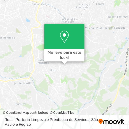Rossi Portaria Limpeza e Prestacao de Servicos mapa