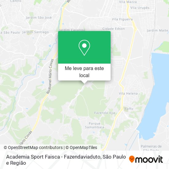 Academia Sport Faisca - Fazendaviaduto mapa