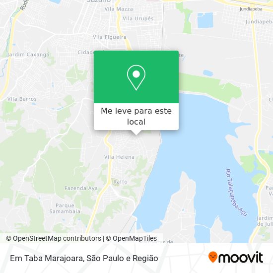 Em Taba Marajoara mapa