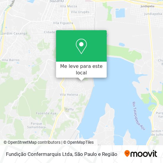 Fundição Confermarquis Ltda mapa