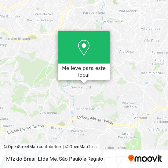 Mtz do Brasil Ltda Me mapa