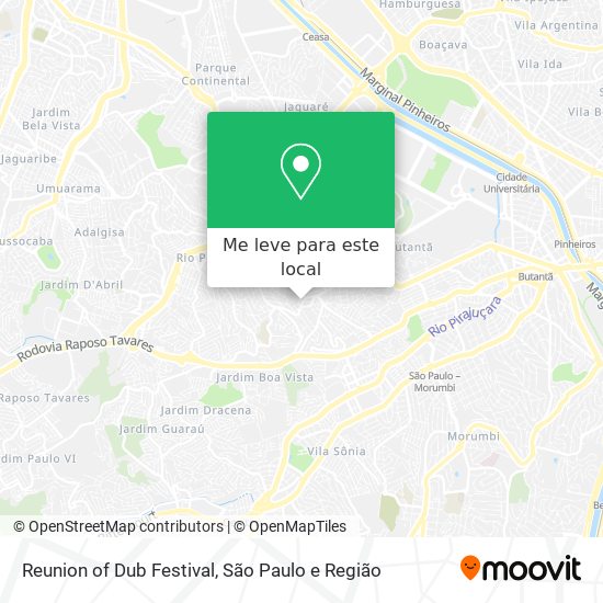 Reunion of Dub Festival mapa