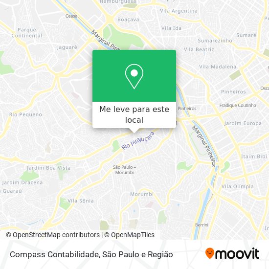 Compass Contabilidade mapa