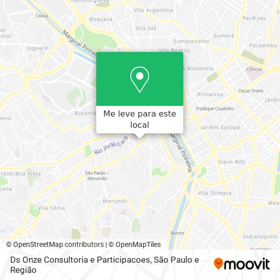 Ds Onze Consultoria e Participacoes mapa