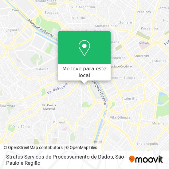 Stratus Servicos de Processamento de Dados mapa