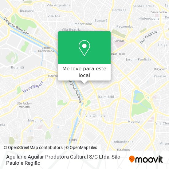 Aguilar e Aguilar Produtora Cultural S / C Ltda mapa