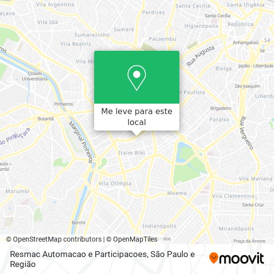 Resmac Automacao e Participacoes mapa