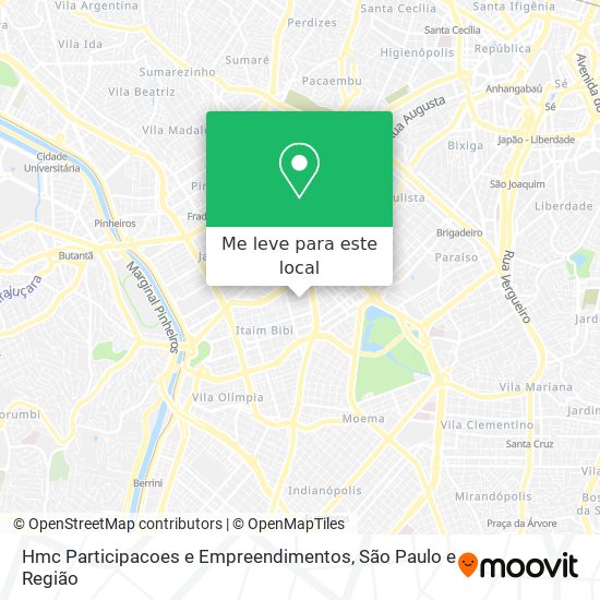 Hmc Participacoes e Empreendimentos mapa