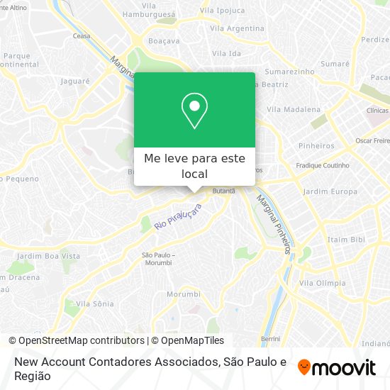 New Account Contadores Associados mapa