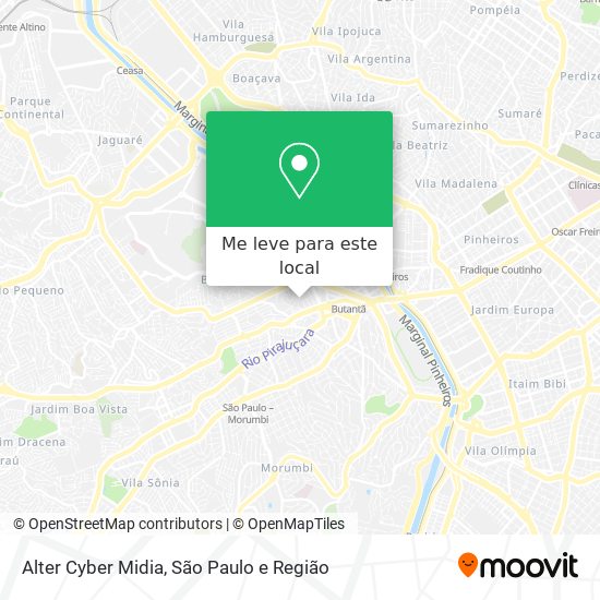 Alter Cyber Midia mapa