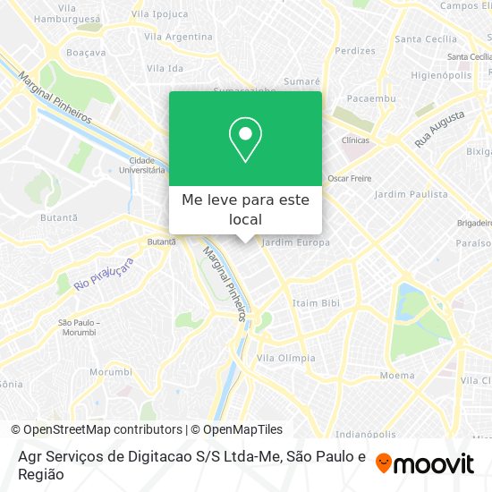 Agr Serviços de Digitacao S / S Ltda-Me mapa