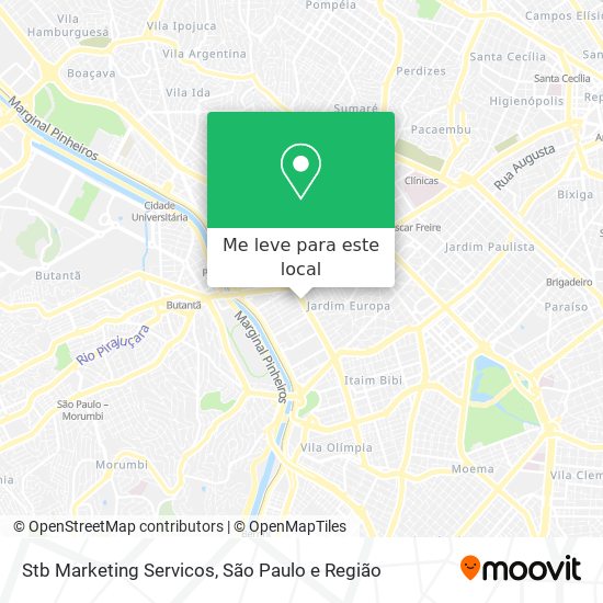 Stb Marketing Servicos mapa