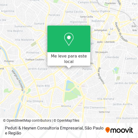 Peduti & Heynen Consultoria Empresarial mapa