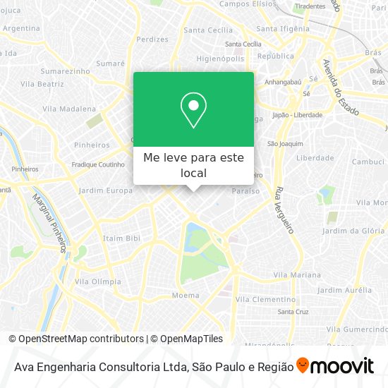 Ava Engenharia Consultoria Ltda mapa