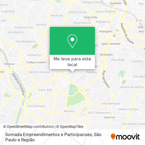 Somada Empreendimentos e Participacoes mapa