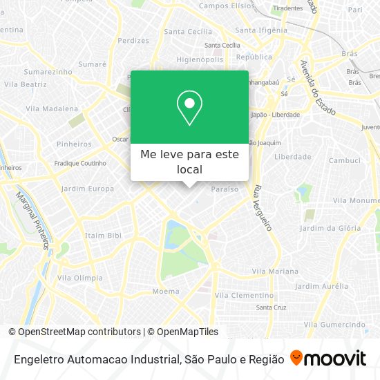 Engeletro Automacao Industrial mapa