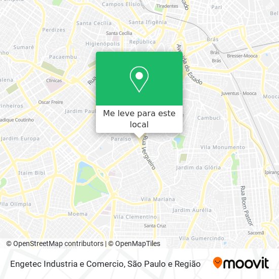 Engetec Industria e Comercio mapa