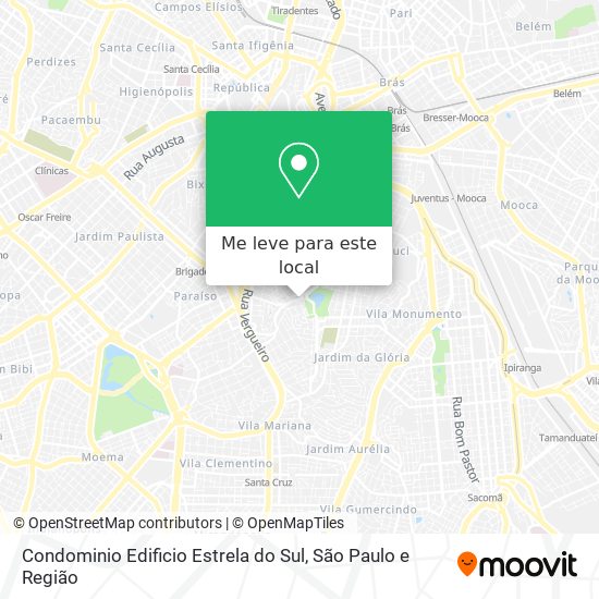 Condominio Edificio Estrela do Sul mapa
