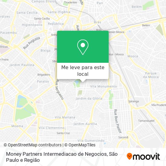 Money Partners Intermediacao de Negocios mapa