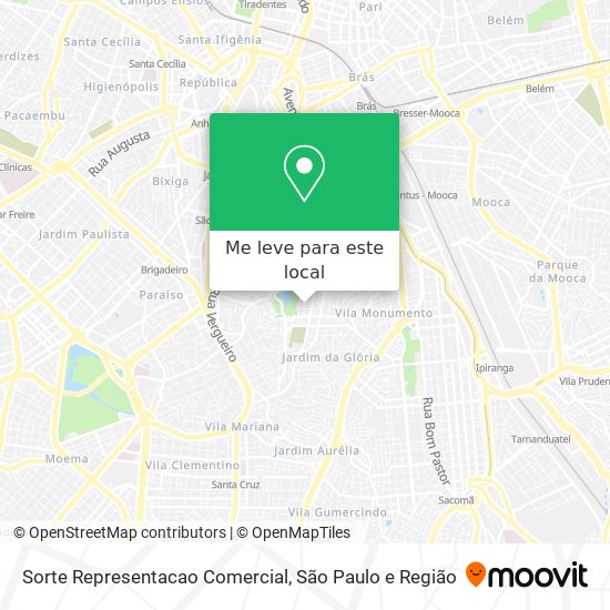 Sorte Representacao Comercial mapa