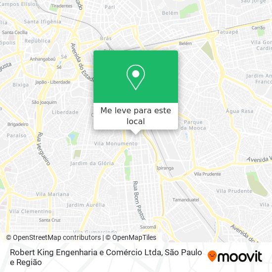 Robert King Engenharia e Comércio Ltda mapa