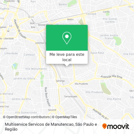 Multiservice Servicos de Manutencao mapa