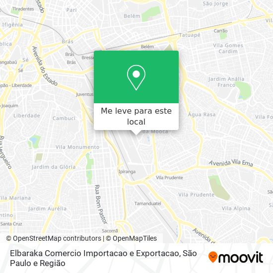 Elbaraka Comercio Importacao e Exportacao mapa