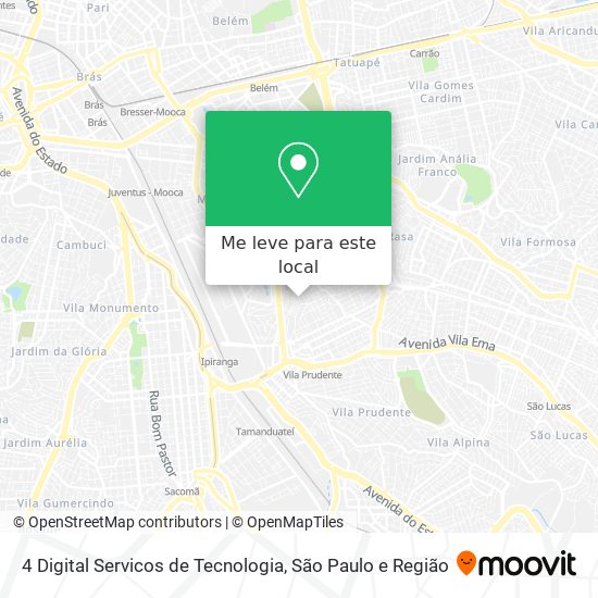 4 Digital Servicos de Tecnologia mapa